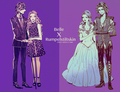 Rumbelle - once-upon-a-time fan art