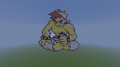 The Elite Four! (Pokemon Yellow!) - minecraft-pixel-art fan art