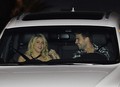 pregnant Shakira in car after party - shakira-and-gerard-pique photo