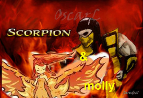 蝎, 蝎子 and molly