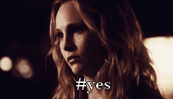  AU MEME in which Caroline knows about Klaus and Hayley’s sex and is totally jealousy about.