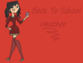 Back to school Heather - total-drama-island fan art