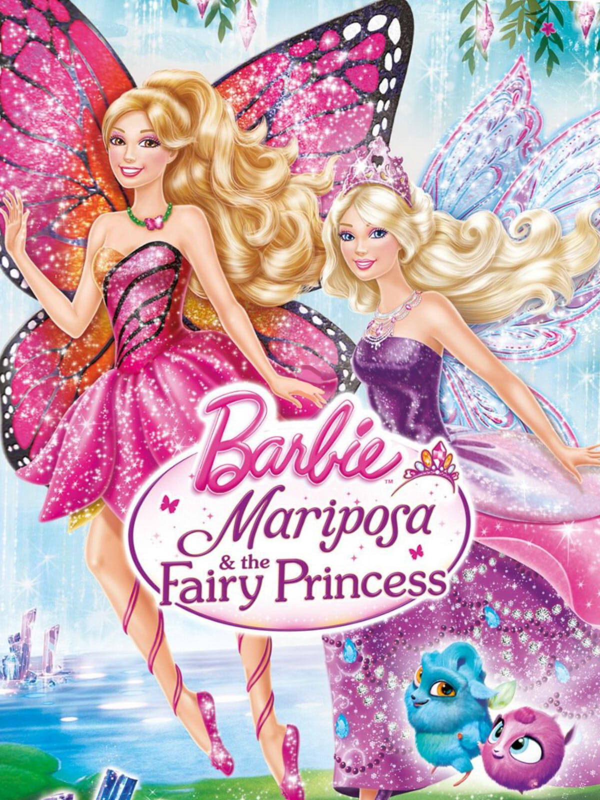 Barbie Mariposa And The Fairy Princess Official DVD Cover HD - Barbie-Filme  Foto (33935699) - Fanpop