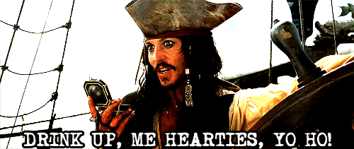 Image result for jack sparrow rum gif