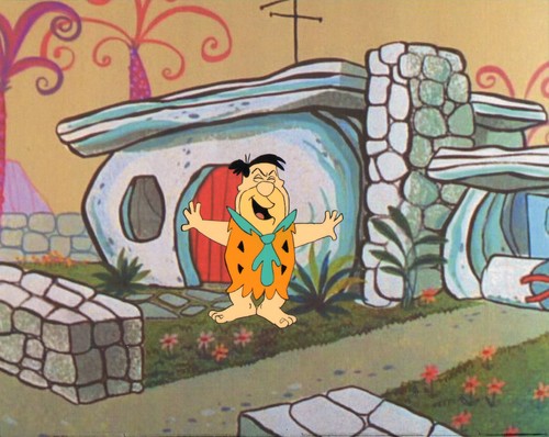  Flintstones Production Cel