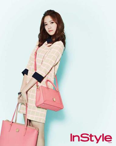 Girls' Generation's YoonA and her lovely photos from 'InStyle' magazine's April Issue ~