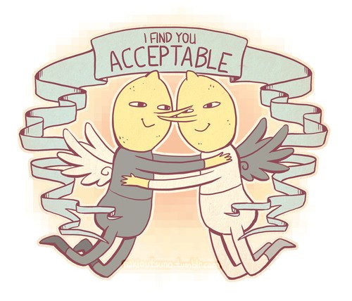  I Find 당신 Acceptable