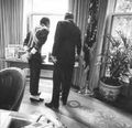 In The Oval Office With President Ronald Reagan Back In 1984 - michael-jackson photo