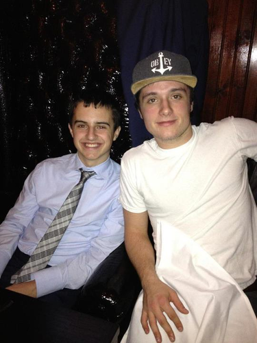  Josh with his brother
