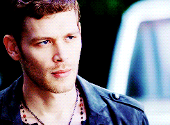  Klaus Mikaelson and his cute facial expressions