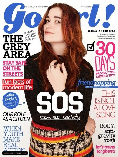 Magazine scans: GoGirl! (March 2013)