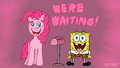 Pinkie and Spongebob-we're waiting , we're waiting - spongebob-squarepants fan art