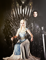 Daenerys Targaryen & Jon Snow - game-of-thrones fan art