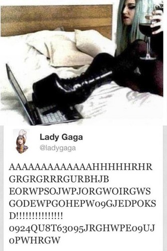  twitt from Gaga