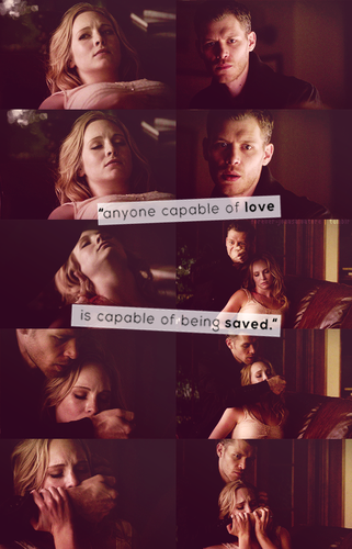 “I know that you’re in love with me. And anyone capable of love is capable of being saved.”