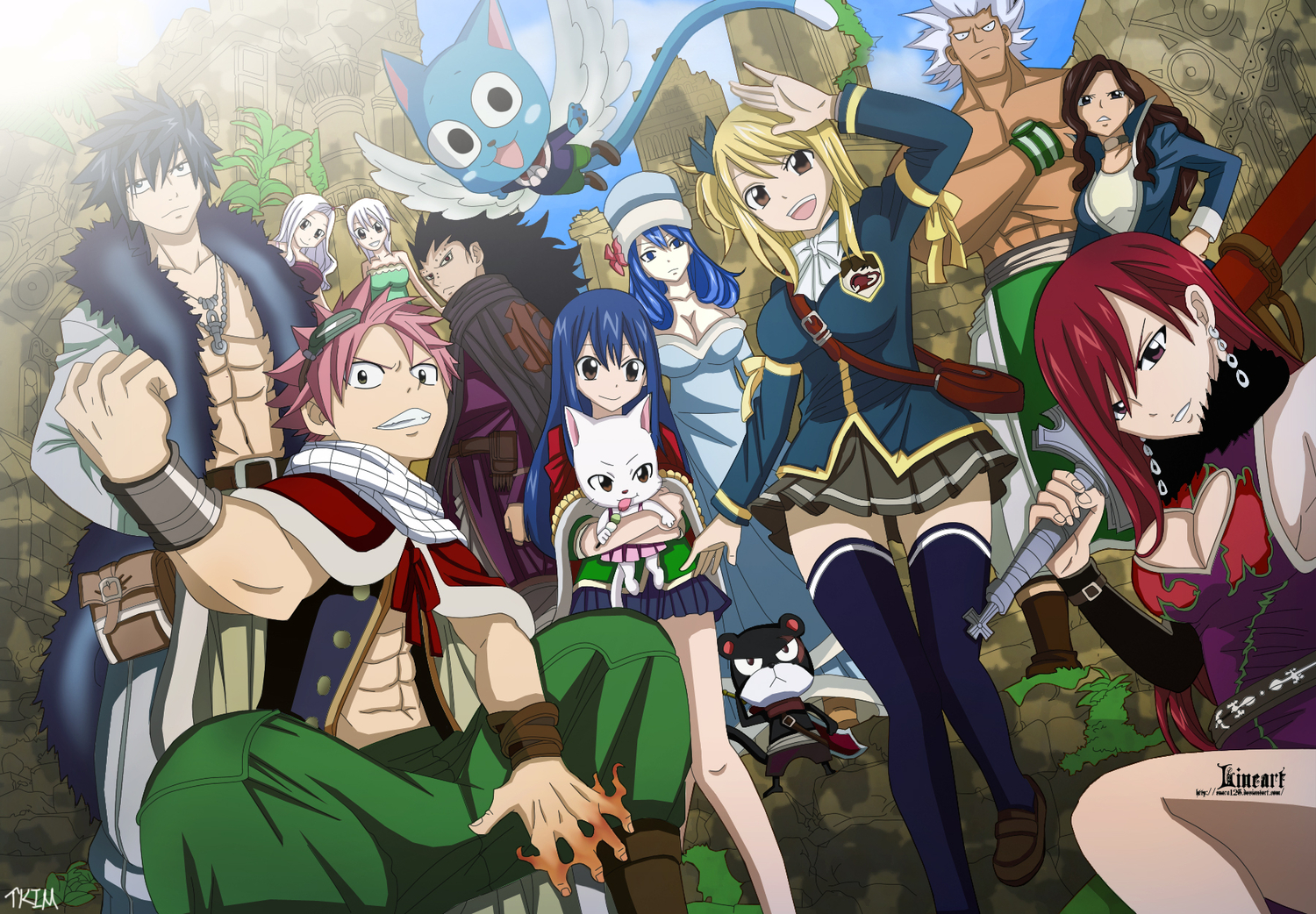 NaluNatsuxLucy Images Fairy Tail3 HD Wallpaper And Background