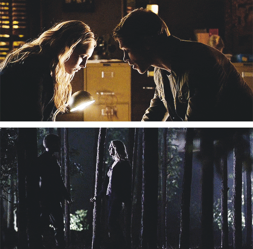 Klaroine + face to face in 4x17 ‘Because The Night.’