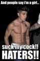 Ohh..., JB is turning into such a bad boy,!!lol :P  - justin-bieber photo