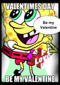 Spongebob! Be my Valentines! - spongebob-squarepants fan art
