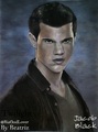 Taylor Lautner-Jacob Black-Twilight - taylor-lautner-vs-robert-pattinson fan art