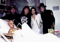 Visiting St. Jude's Hospital Back In 1994 - michael-jackson photo