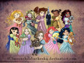 children princesses - disney-princess photo