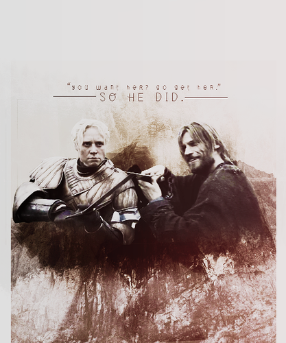 Brienne of Tarth & Jaime Lannister
