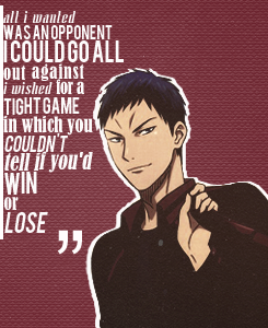 ~KnB Quotes~ 