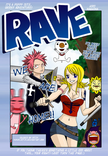  ^‿^ Natsu and Lucy (Rave Master Crossover) ^‿^