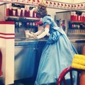 Cinderella: just getting a slushee.  - disney-princess photo