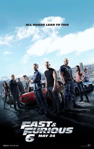  Fast and Furious 6 (2013) - Cast Poster - HQ