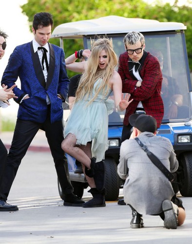  Here's To Never Growing Up Video Shoot