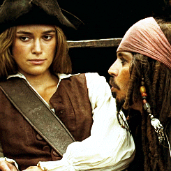 Jack Sparrow & Elizabeth Swann