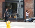Rob and Kristen out in LA (4th April 2013) with friends and holding hands. - robert-pattinson-and-kristen-stewart photo