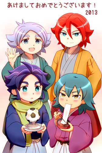 Shirou, Hiroto and their kids XD