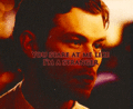 You stare at me like I’m a stranger, Paralyzed and you don’t seem to care… - klaus-and-caroline fan art