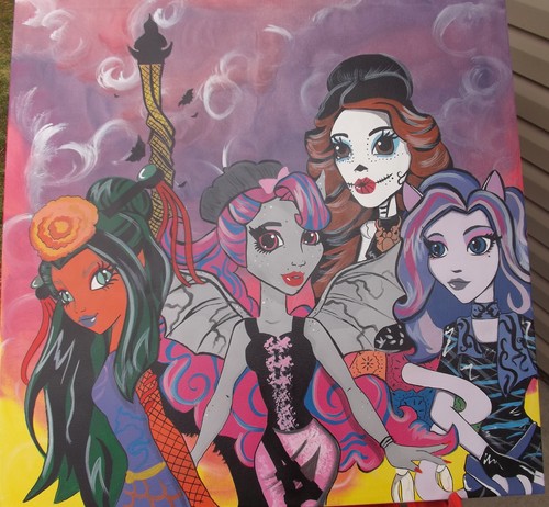 monster high scaris by cory nation 36x36