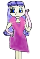 rarity is humanized by me! - humanized-my-little-pony fan art