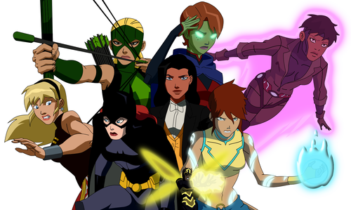  young justice girls