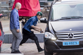 [April 14] Leaving the ‘Hermitage Museum’ and getting into his car in Amsterdam + Selfies - justin-bieber photo
