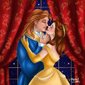 Adam And Belle - disney-princess fan art