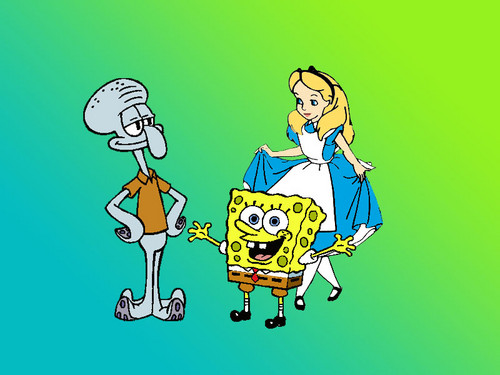 Alice and Spongebob- Meeting with Squidward