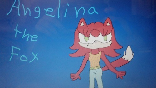 Angelina the fox (mom's first fc! XD)
