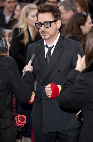  Arrivals at the 'Iron Man 3' Screening in Londres