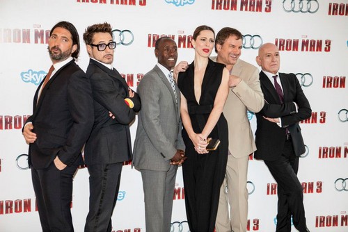  Arrivals at the 'Iron Man 3' Screening in Londra