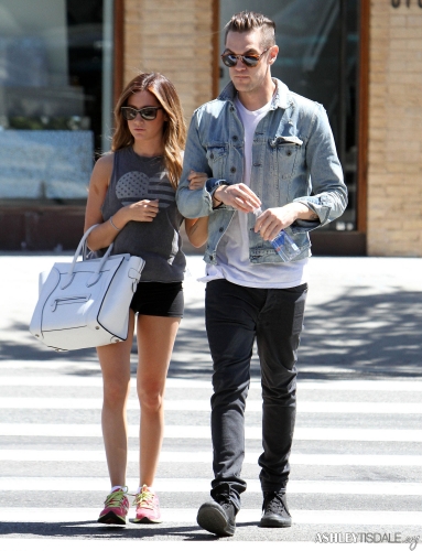 Ashley & Chris out in West Hollywood