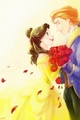 Belle and Adam - disney-princess fan art