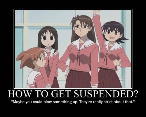  How to get Suspended