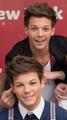 Louis and his Wax Model  - one-direction photo