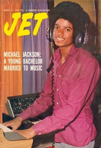 Michael Jackson On The Cover Of The 1977 Issue Of "JET" Magazine